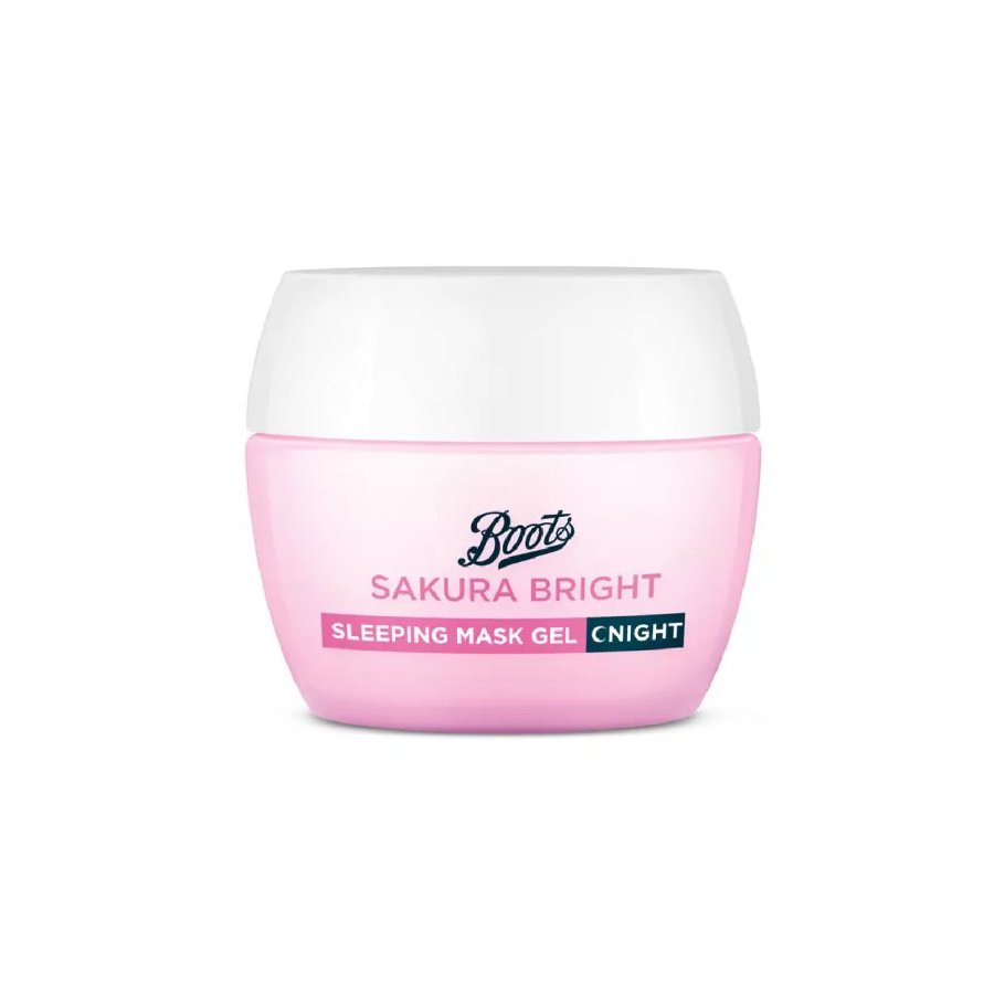 Boots Sakura Bright Sleeping Mask Gel Night Boots Sakura Bright Sleeping Mask Gel Night