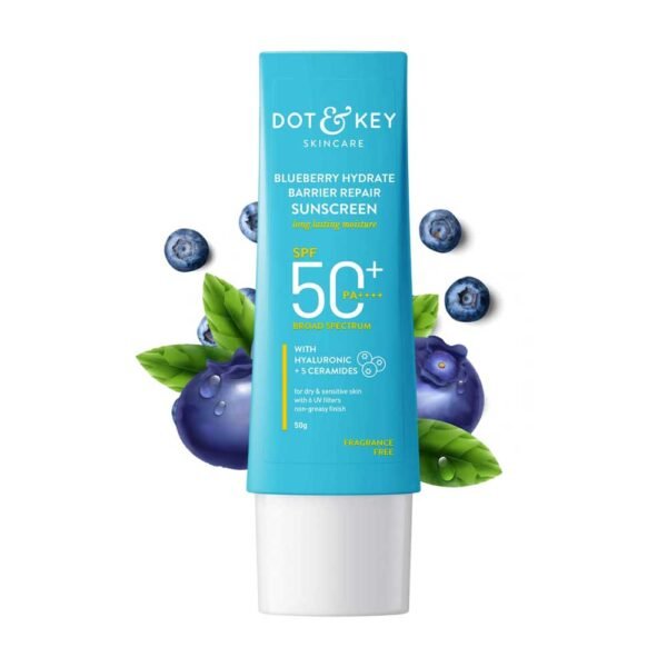 Dot&Key Blueberry Hydrate Barrier Repair SPF 50+ Sunscreen 50g