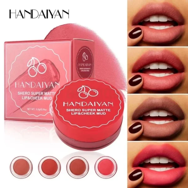 Handaiyan Shero Super Matte Lip & Cheek Mud