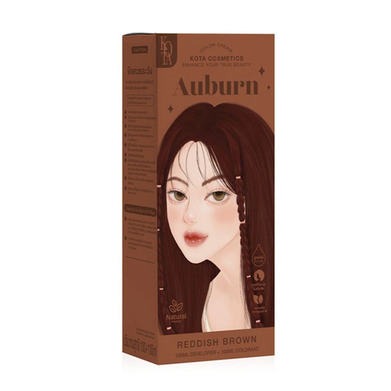 Kota Cosmetics Hair Color Cream – Auburn Kota Cosmetics Hair Color Cream – Auburn