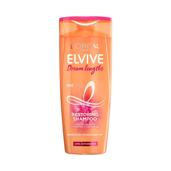 L'Oréal ELVIVE Dream Lengths Restoring Shampoo for Long, Damaged Hair