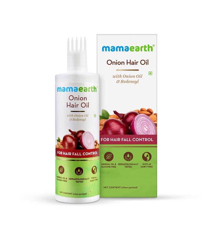 Mamaearth Onion Hair Oil 100ml | Wealzin Mamaearth Onion Hair Oil 100ml | Wealzin