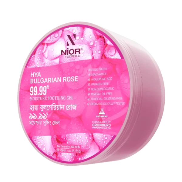 Nior Hya Bulgarian Rose 99.99% Moisture Soothing Gel 300ml