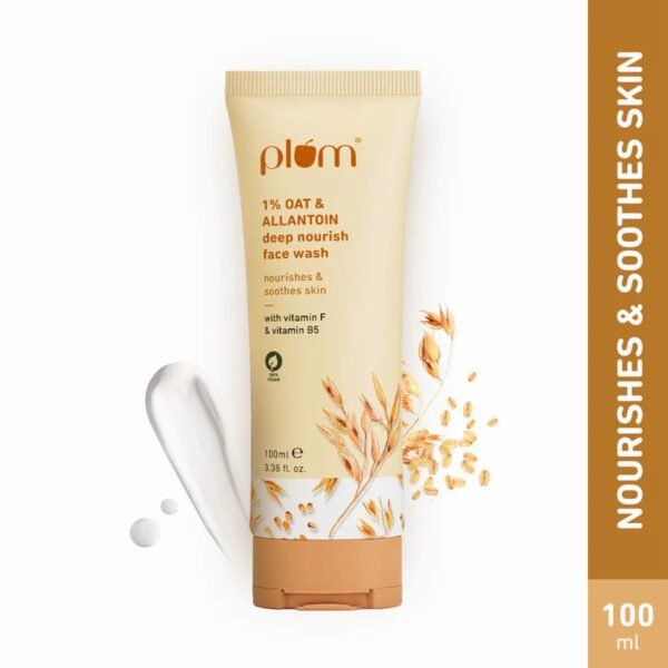 Plum 1% Oat & Allantoin Deep Nourish Face Wash