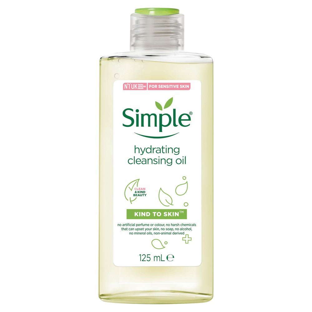 Simple Kind to Skin Hydrating Cleansing Oil (125ml) Simple Kind to Skin Hydrating Cleansing Oil (125ml)