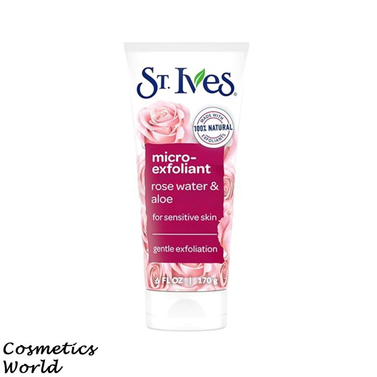 St. Ives Micro Face Exfoliant Rose Water & Aloe Facial Exfoliator for Sensitive Skin - 170g (USA)
