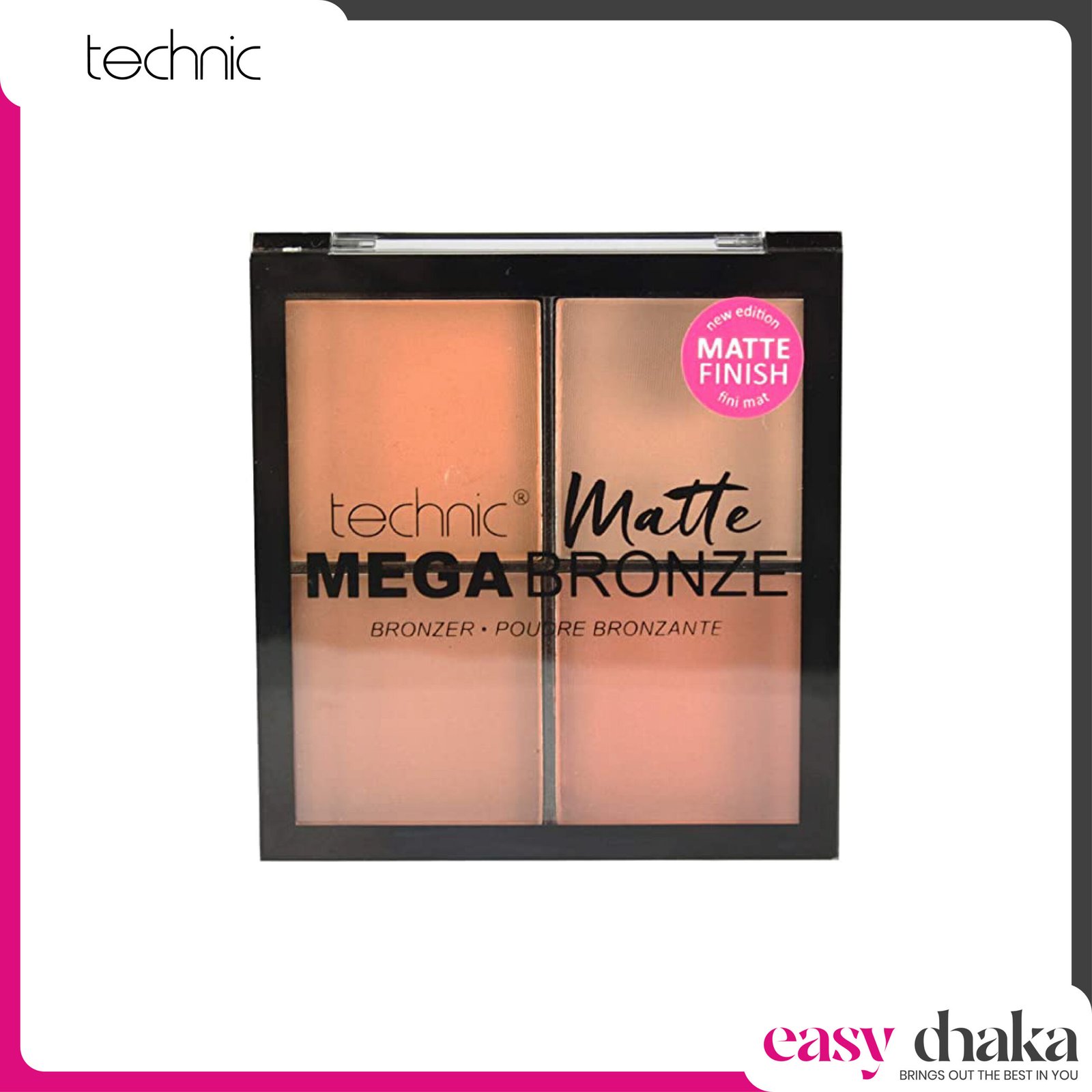 Technic Matte Mega Bronze Palette (11.2g) Technic Matte Mega Bronze Palette (11.2g)