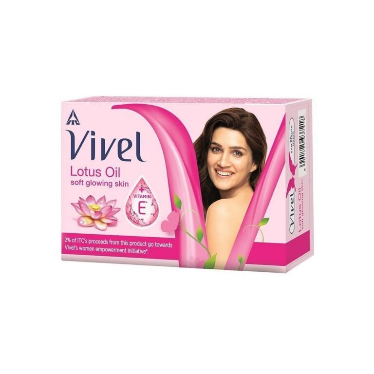 Vivel Lotus Oil Bathing Bar - 100g INDIA