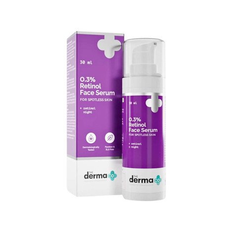 The Derma Co 0.3% Retinol Face Serum 30ml