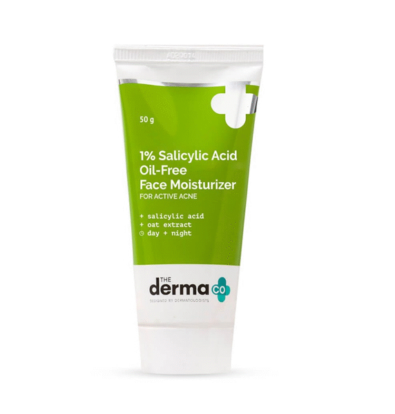 The Derma Co 1% Salicylic Acid Oil-Free Moisturizer 50g
