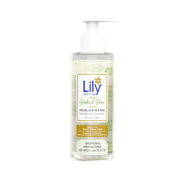 Lily Radiant Rinse Micellar Water 200ml