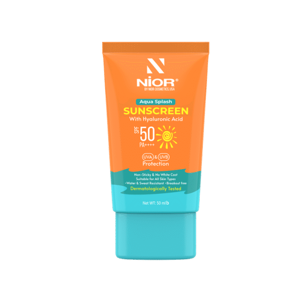 Nior Aqua Splash Sunscreen SPF 50 PA++++ 50ml