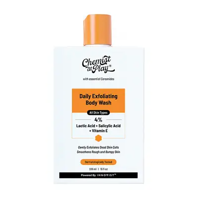 Chemist At Play Daily Exfoliating Body Wash with Lactic Acid