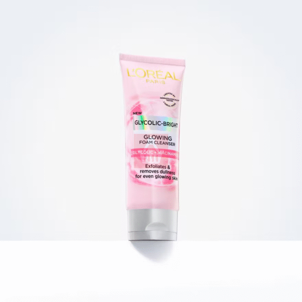Loreal Glycolic Bright Glowing Daily Cleanser Foam 100ml