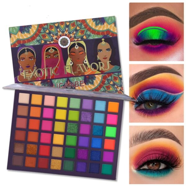 UCANBE 48 Colors Exotic Flavors Eyeshadow Palette