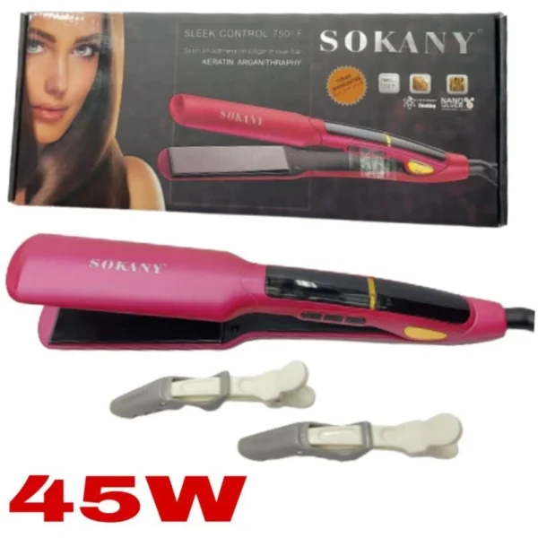 Sokany hair straightener