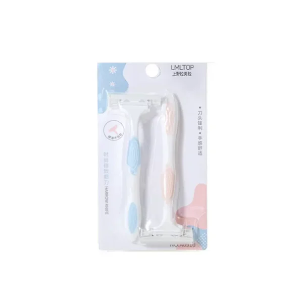 LMLTOP Harrow Knife Razor 2 Pcs