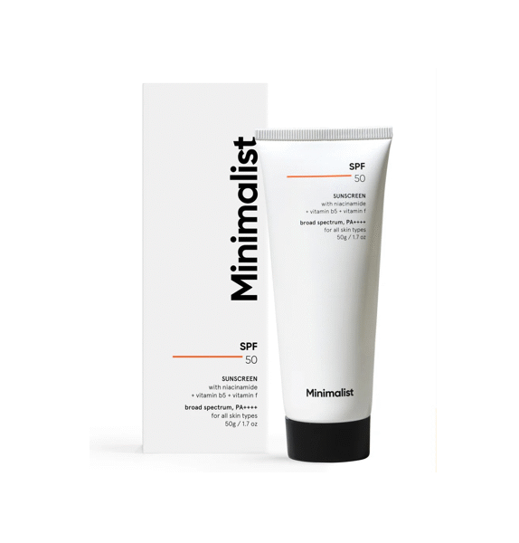 Minimalist SPF 50 Sunscreen
