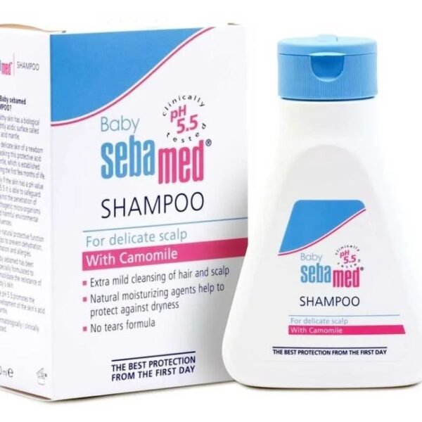 Baby Sebamed Shampoo for Delicate Scalp with Camomile