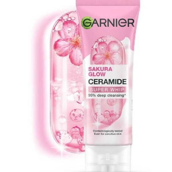 Garnier Sakura Glow Ceramide Super Whip
