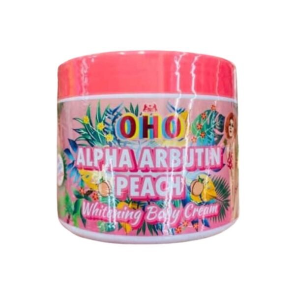 OHO Alpha Arbutin Peach Whitening Body Cream 300g
