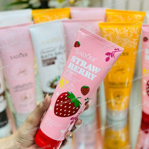 Sador strawberry vitamin c bath salt 250 g