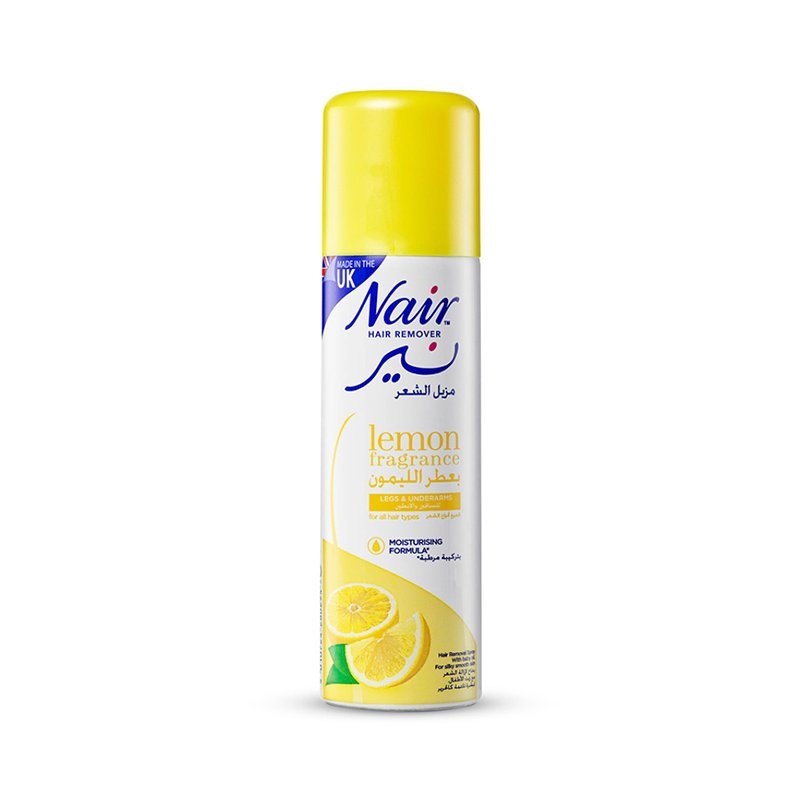 Nair Hair Removal Spray Lemon Fragrance