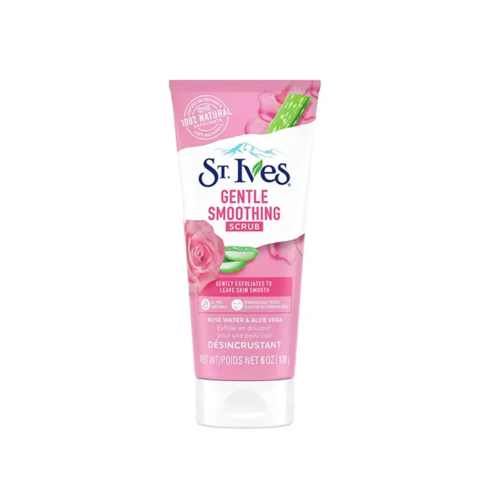 St. Ives Gentle Smoothing Scrub - Rose Water & Aloe Vera 170 g