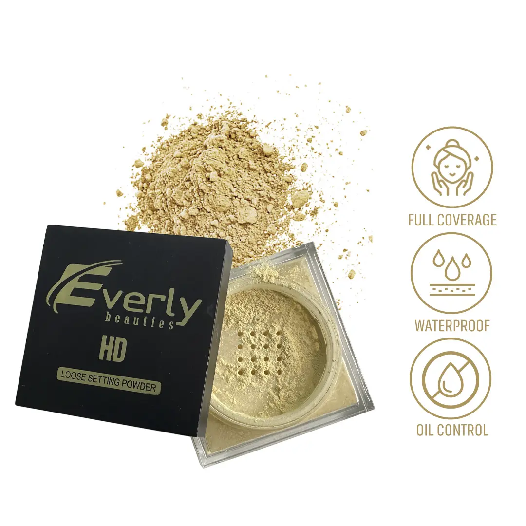 Everly Beauties HD Loose Setting Powder Banana