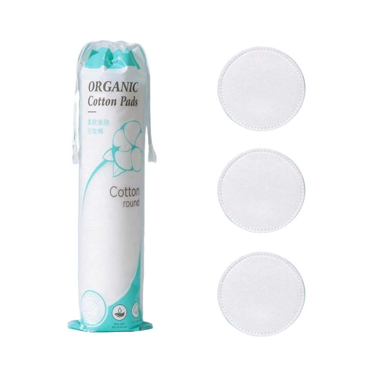 LMLTOP Organic Cotton Pad 100 pcs