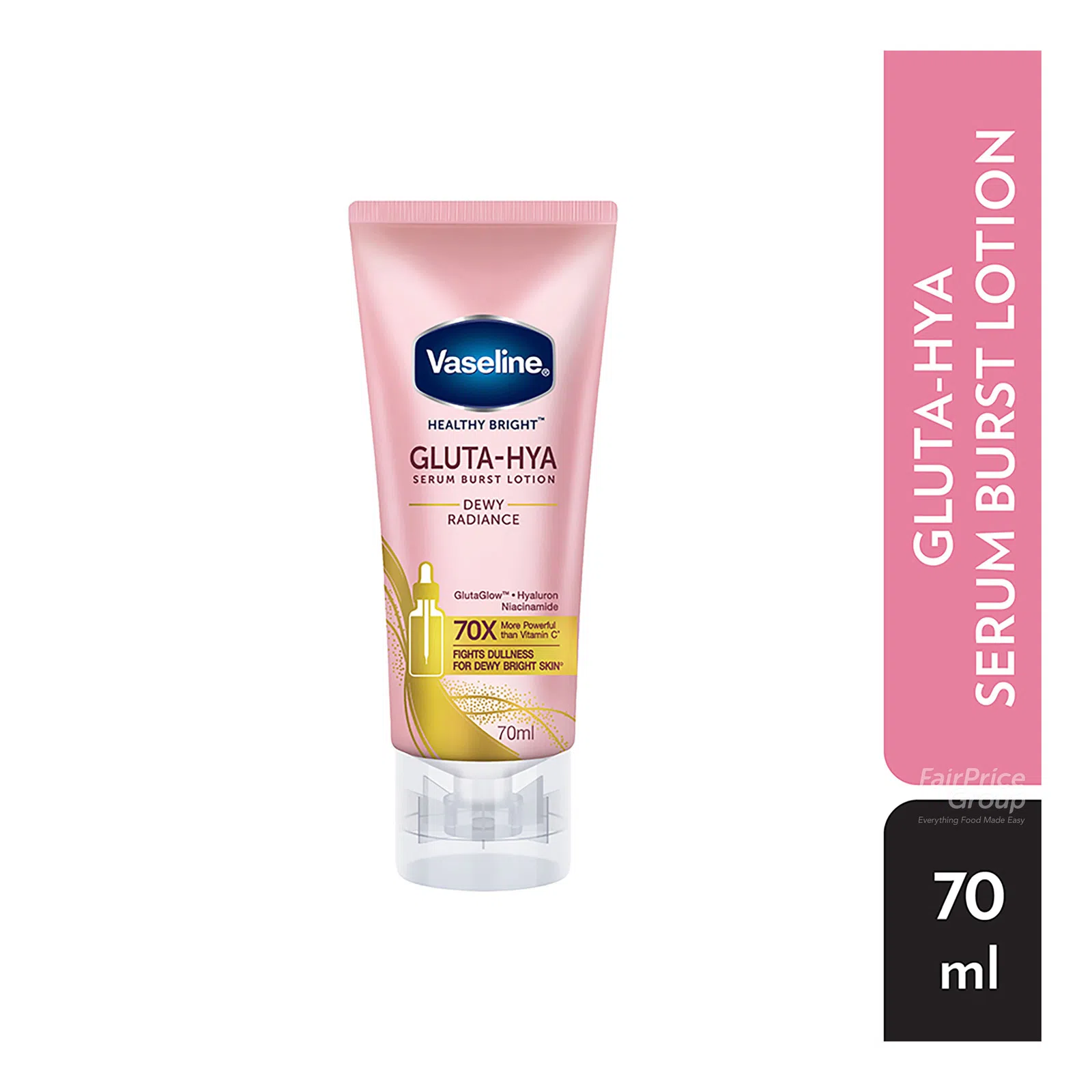 Vaseline Gluta-HYA Serum Burst Lotion 70ml