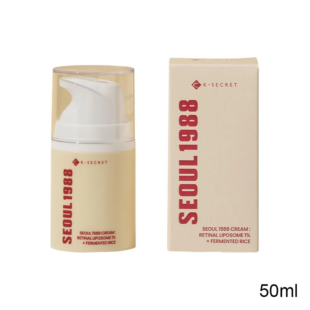 KSECRET SEOUL 1988 Cream : Retinal Liposome 1% + Fermented Rice 50ml
