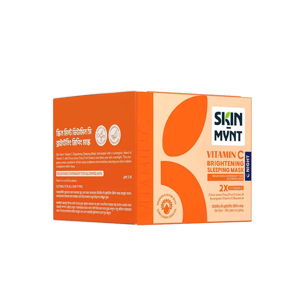 Skin Mynt Vitamin C Brightening Sleeping Mask 50g