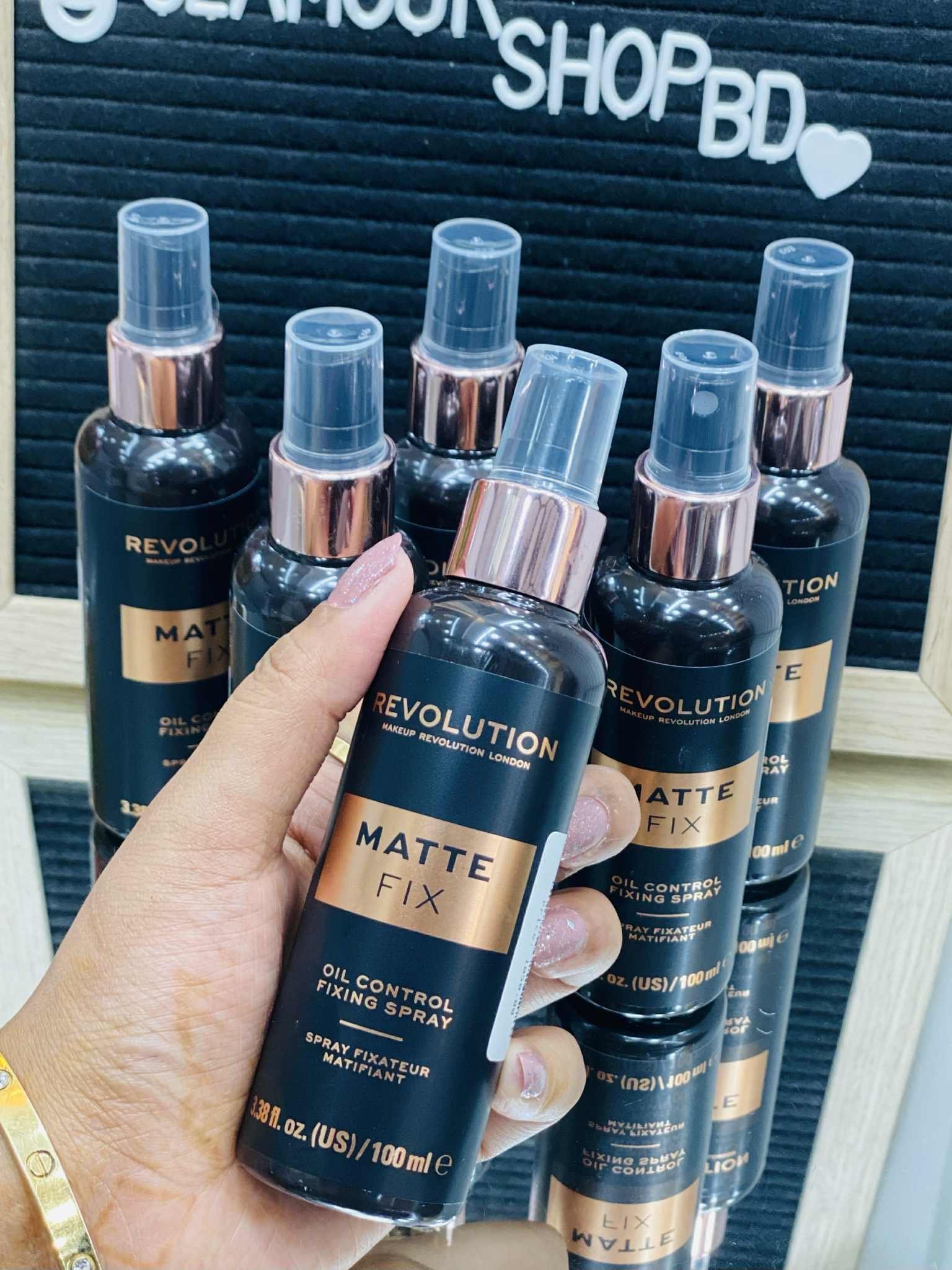 Revolution Matte Fix Oil Control Setting Spray