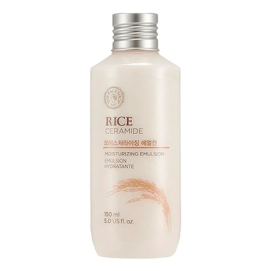 The face shop rice ceramide moisturizing Emulsion - 150ml