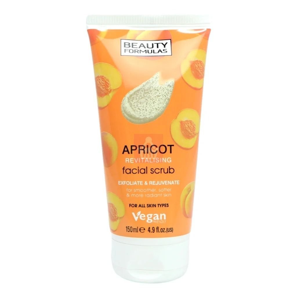 Beauty Formulas Apricot Facial Scrub revitalising