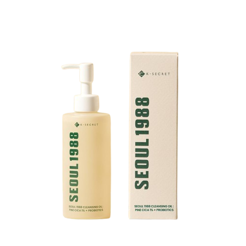 K-SECRET SEOUL 1988 Cleansing Oil : Pine Cica 1% + Probiotics 200ml