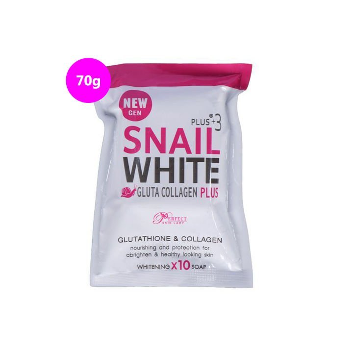 Snail White Collagen Brightening Soap