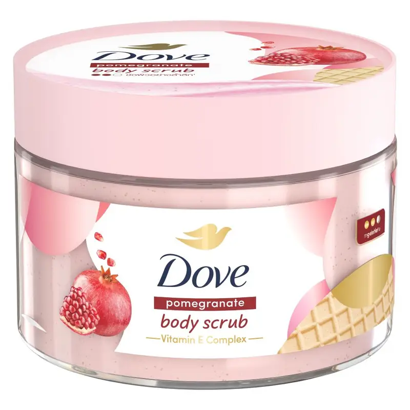 Dove Ice Cream Pomegranate 96% Vitamin E Body Scrub