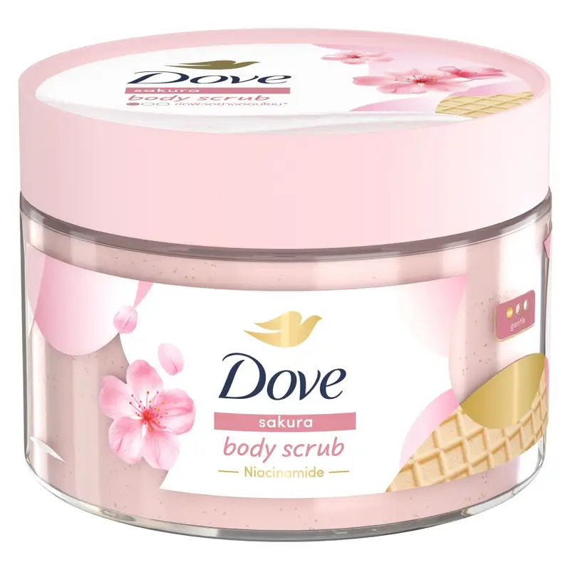 Dove Ice Cream Sakura 99% Niacinamide Body Scrub