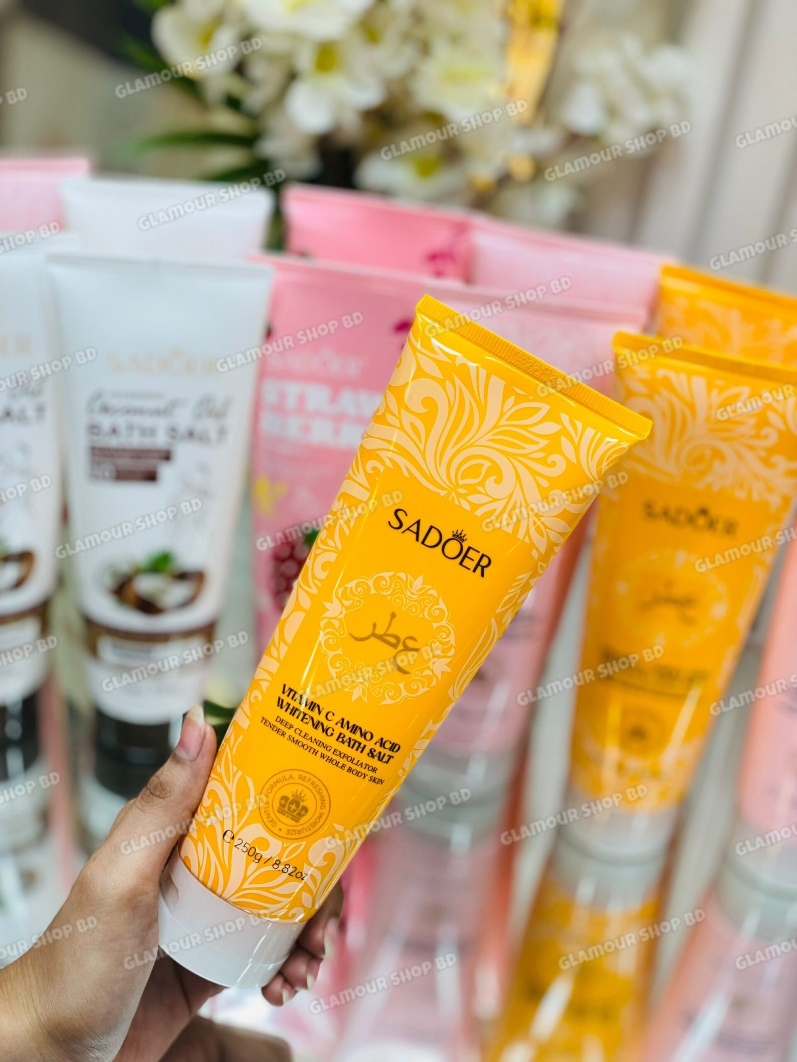 Sador  vitamin c  amino acid whitening bath salt 250 g