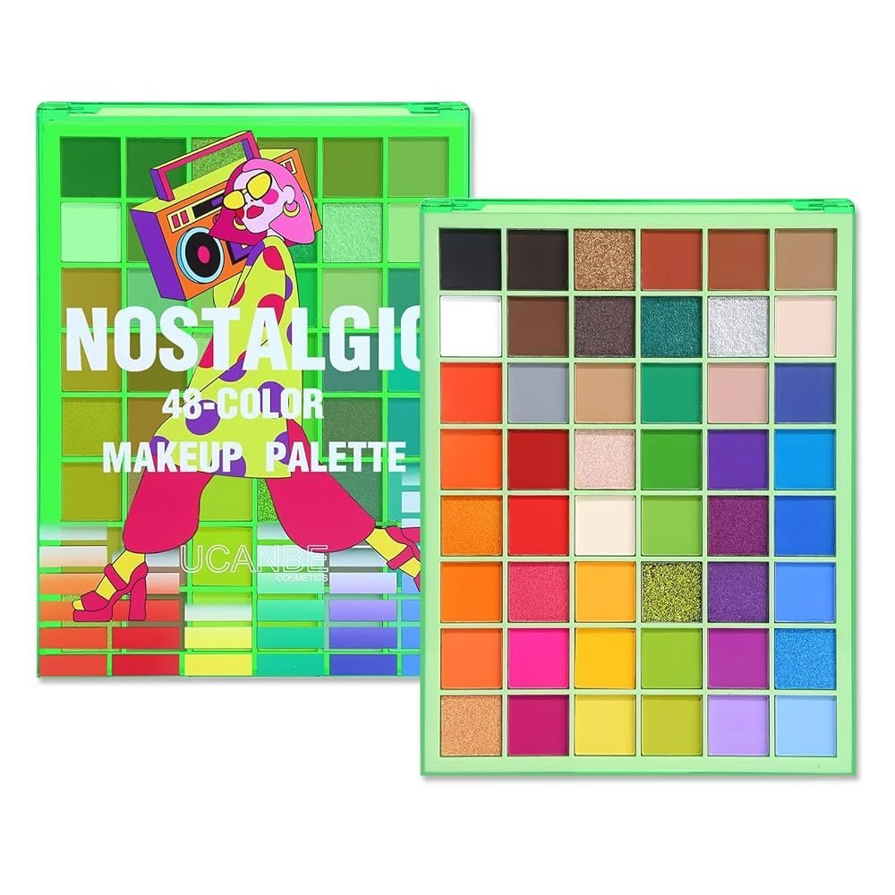 UCANBE Nostalgic Green Eyeshadow Palette
