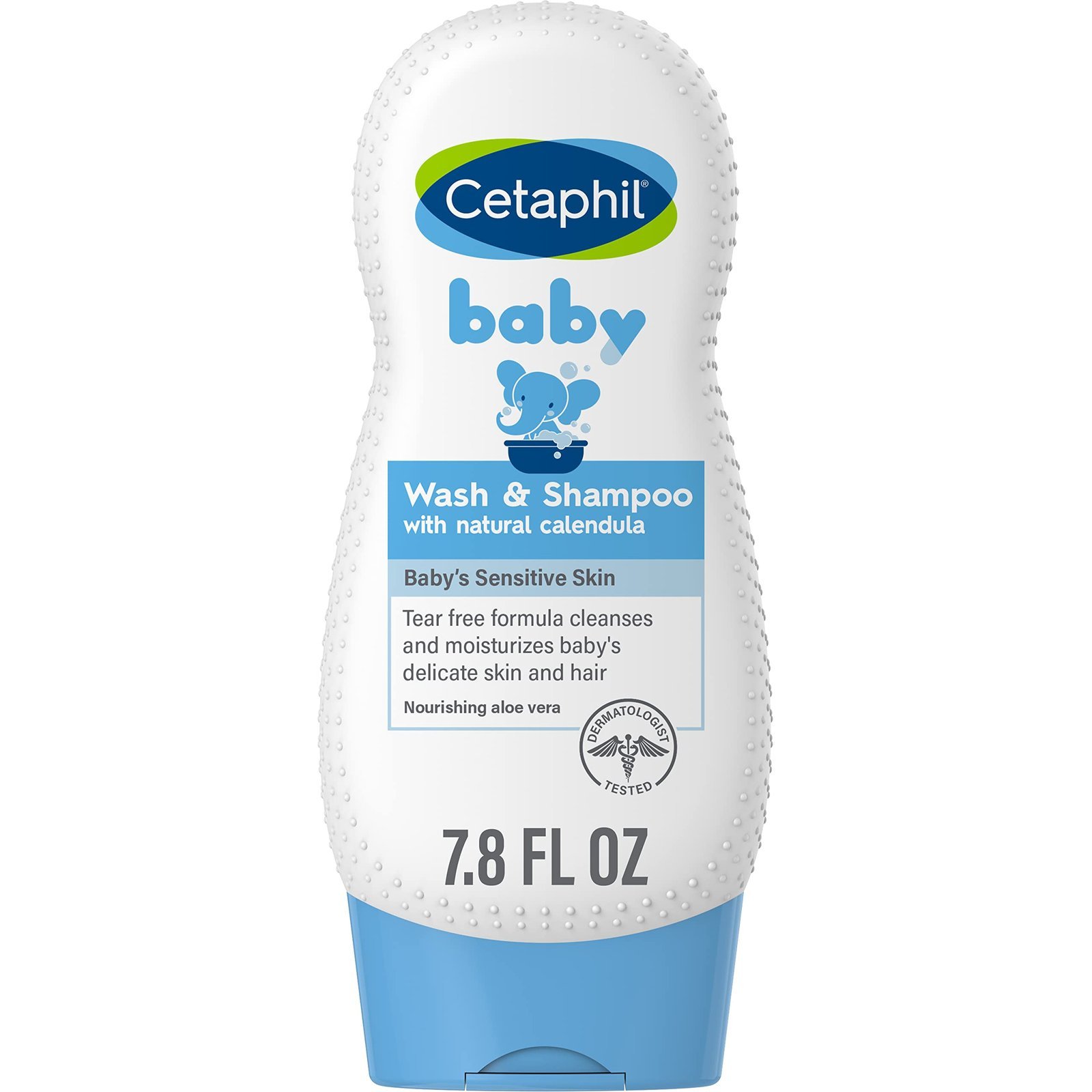 Cetaphil Baby Wash & Shampoo Tear Free for Baby's Sensitive Skin 230ml