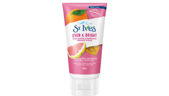 St. Ives Radiant Skin Pink Lemon & Mandarin Scrub - 150ml