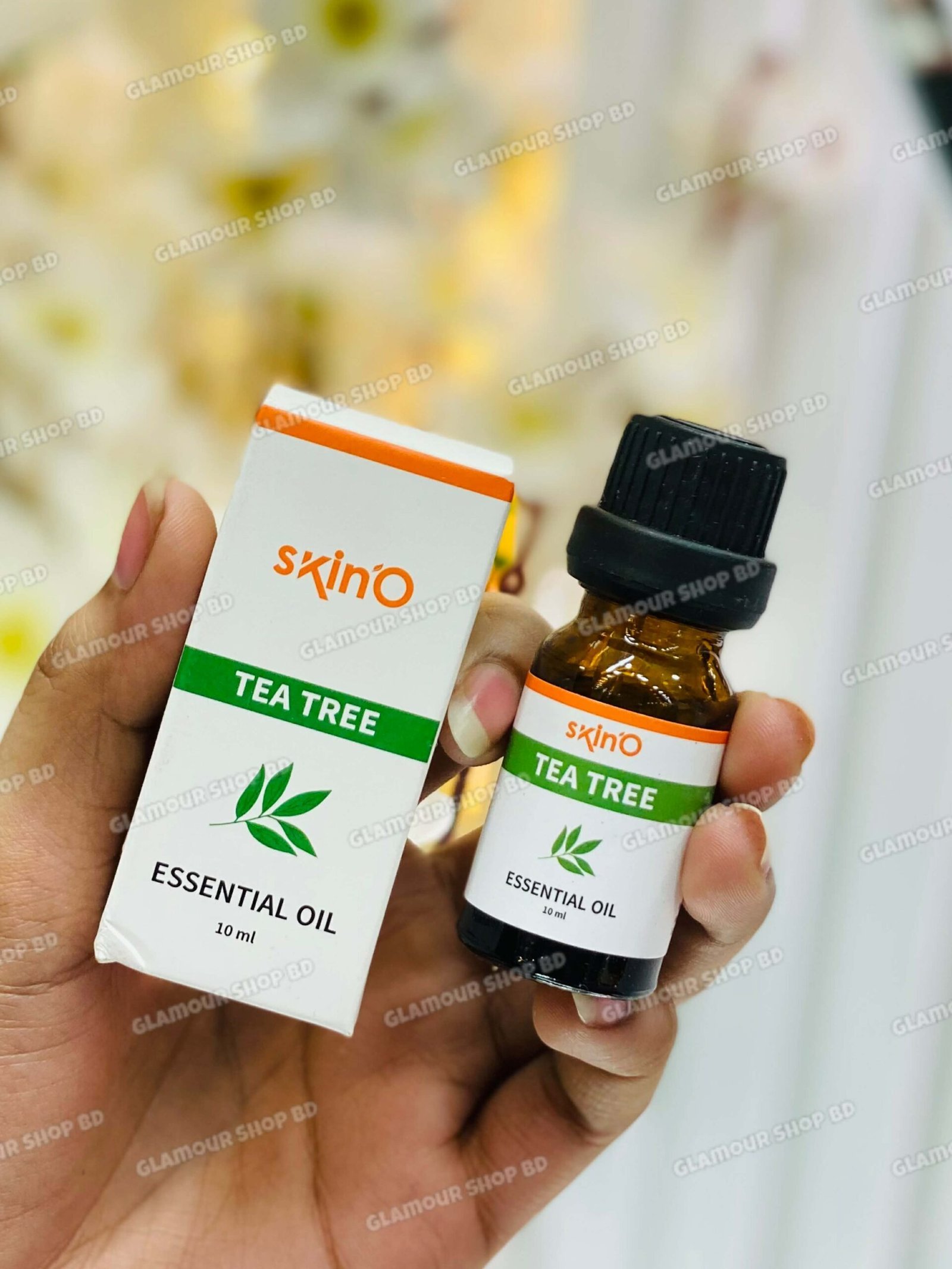 SkinO Tea Tree Essential Oil for Acne & Clear Skin