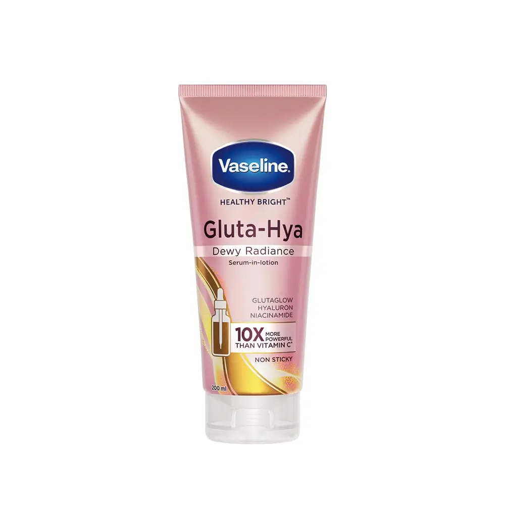 Vaseline Gluta-Hya Dewy Radiance Lotion (200ml | India)