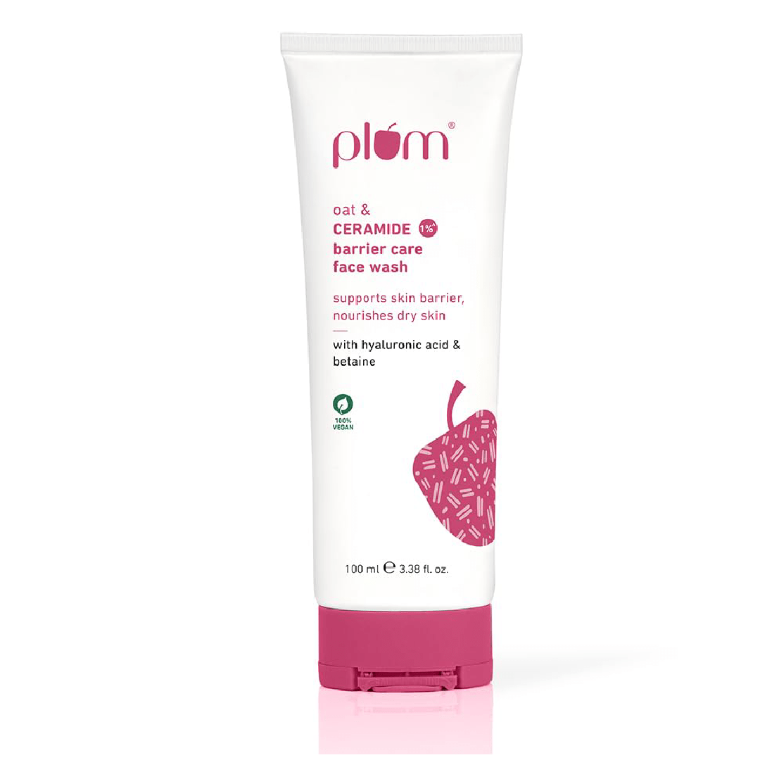 Plum Oat & 1% Ceramide Barrier Care Face Wash 100ml
