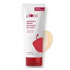 Plum Saffron & Papaya Glow Bright Facewash 100ml