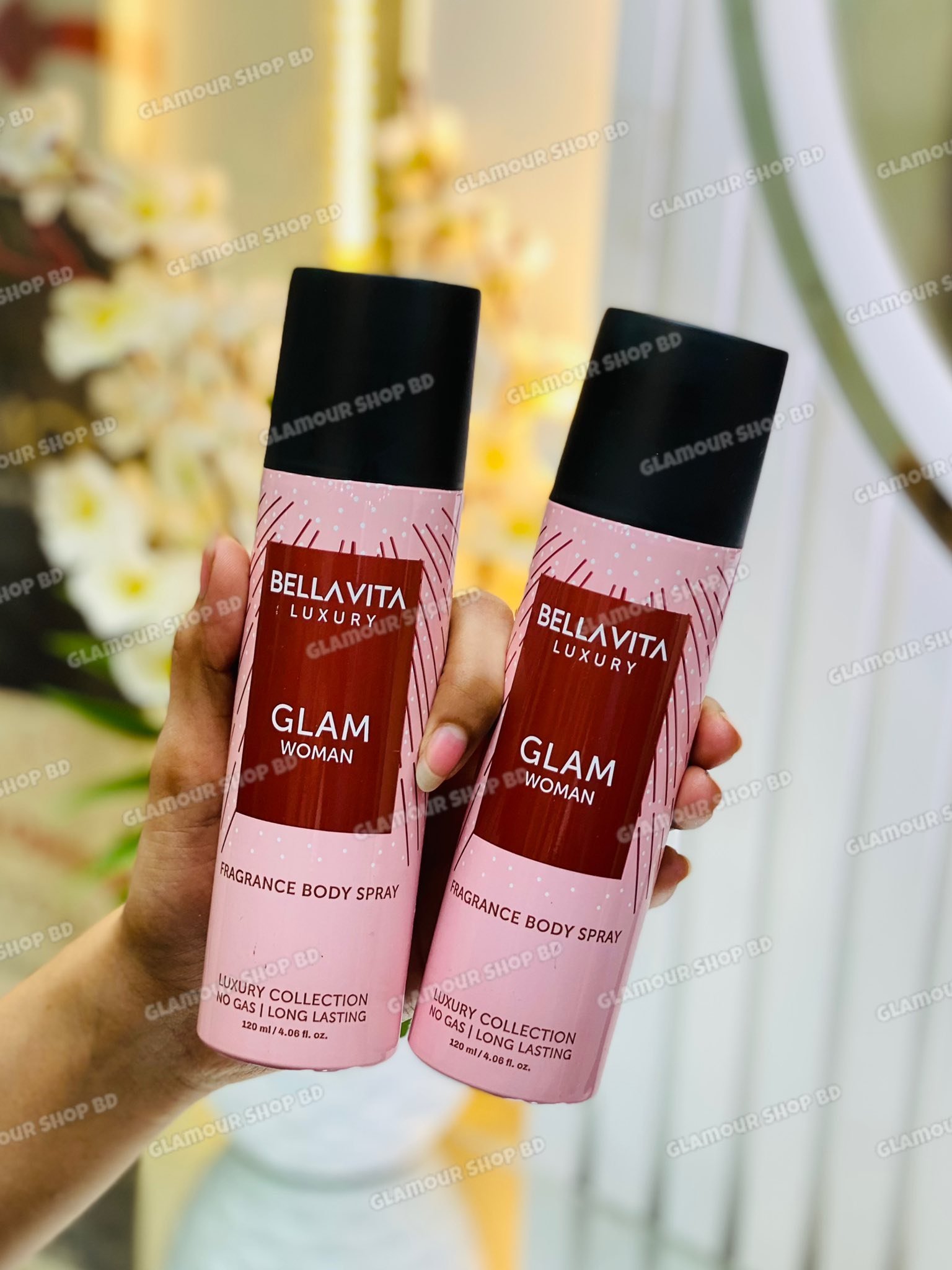 Bellavita glam woman Fine Fragrance Luxury Body Spray