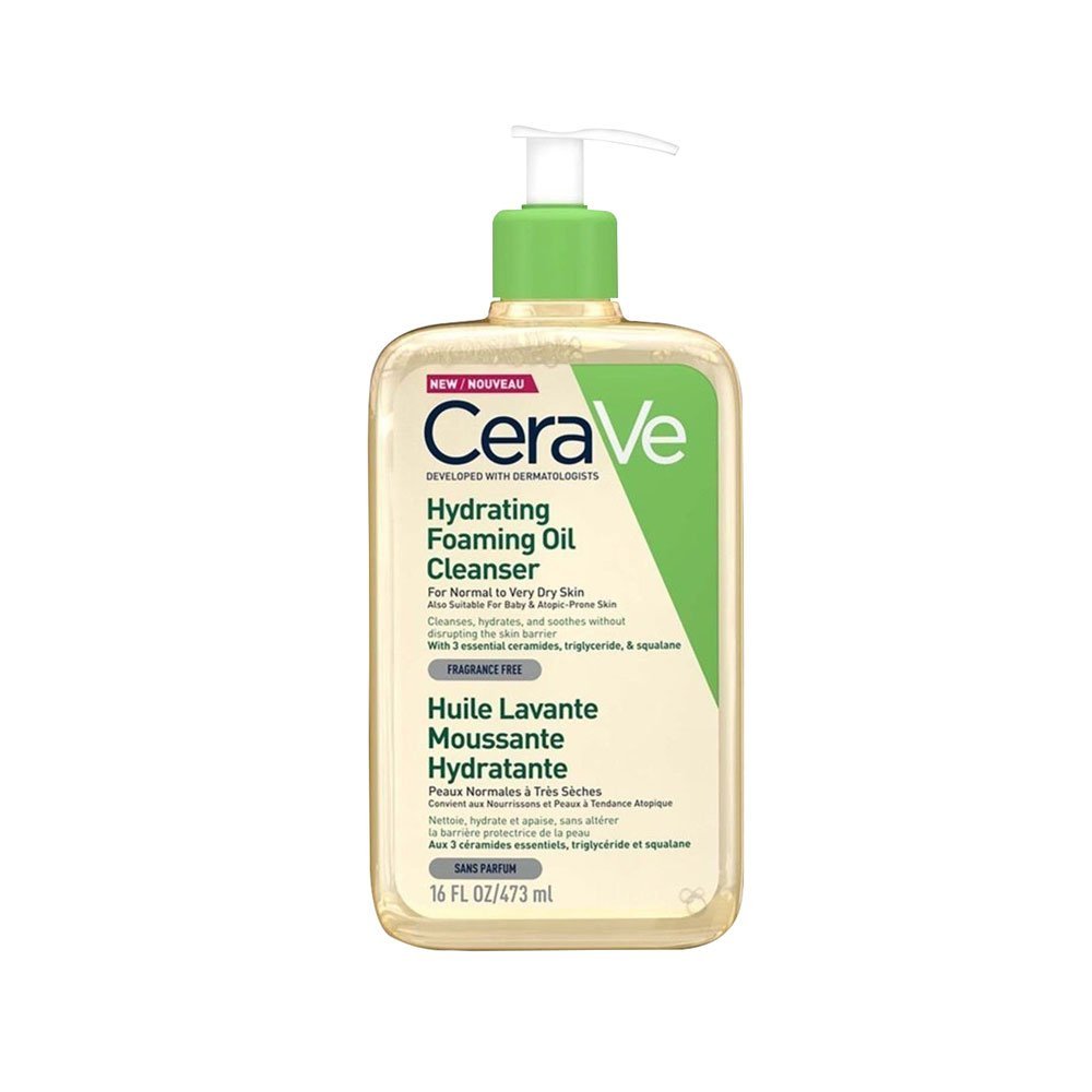 Cerave hydrating foaming oil cleanser
